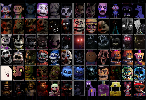 Create a FNaF Characters Tier List - TierMaker