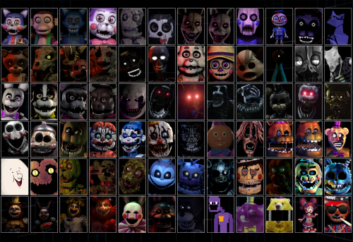 A tier list of the animatronics if they all where in special