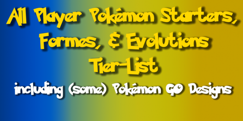 Pokemon GO tier list: All Starter Pokemon