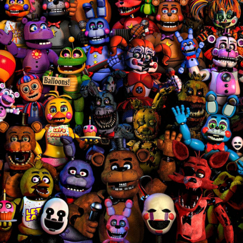 Create a 100+ FNAF animatronics Tier List - TierMaker