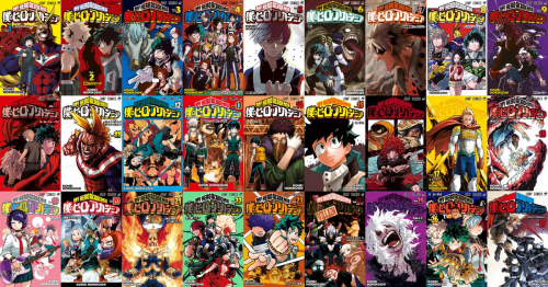 Create a My Hero Academia Manga Covers (up to vol 27.) Tier List ...