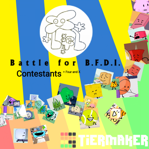 Create a Battle for BFDI Maker Tier List - TierMaker