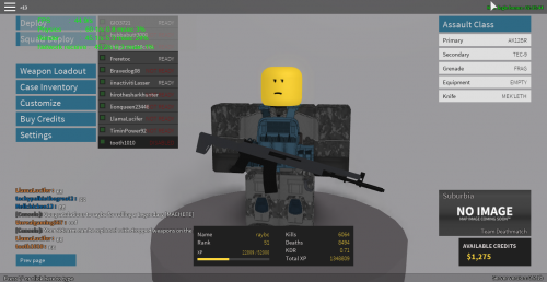 Create A Phantom Forces Primary Weapons Tier List Tiermaker - roblox phantom forces how to change color of gun 2021