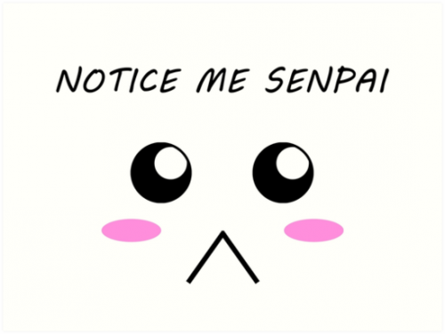 Notice me senpai текст