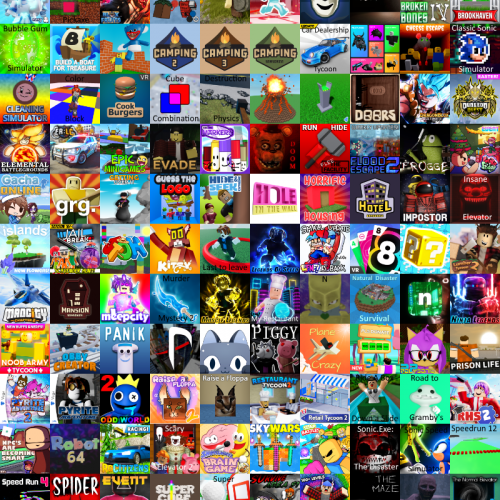 Roblox Games Tier List Templates - TierMaker