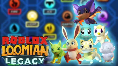 ALL STARTER EVOLUTIONS SO FAR IN LOOMIAN LEGACY, Roblox