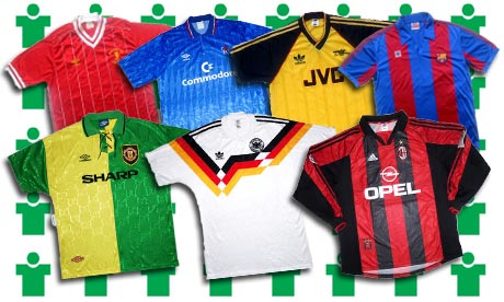 campo retro football shirts