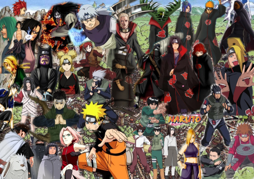 All Naruto characters