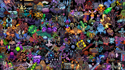 All Terraria bosses