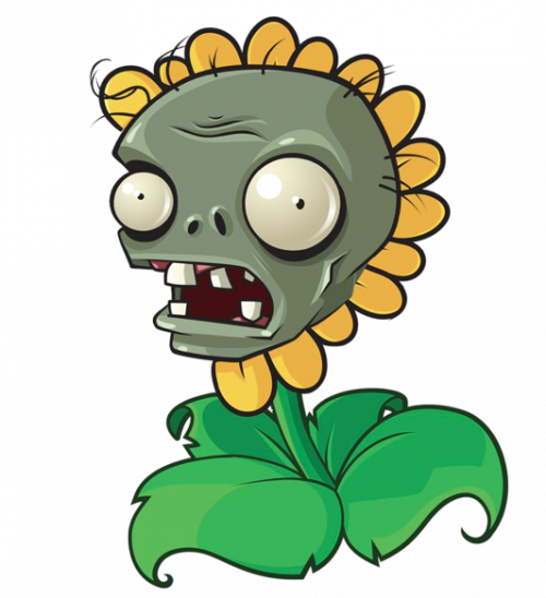 Нарисовать plants vs zombies