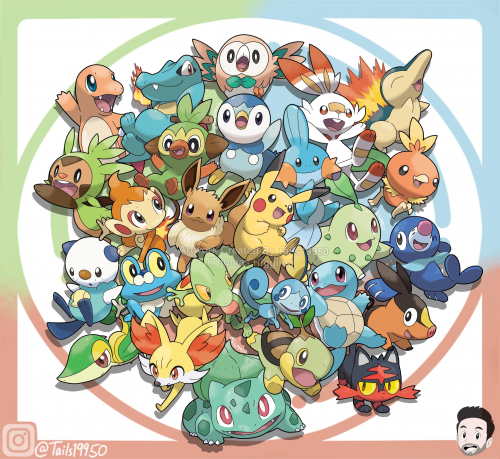 All Pokemon starters, ranked by generation