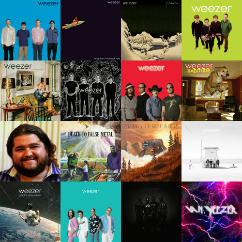 Create a Weezer Albums Tier List - TierMaker