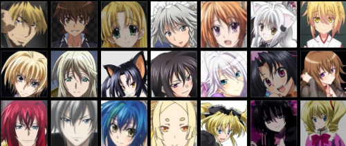 Create a Highschool DxD Characters Tier List - TierMaker