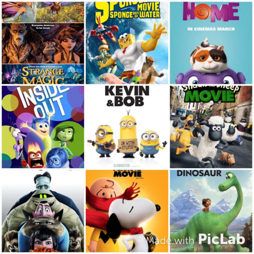 Create a 2015 Animated Movies Tier List - TierMaker