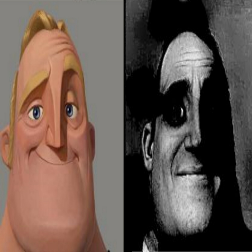 Mr incredible Becoming UNCANNY Meme 2022 - Flat