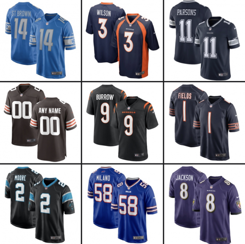 Create a NFL Jerseys 2022 Tier List - TierMaker