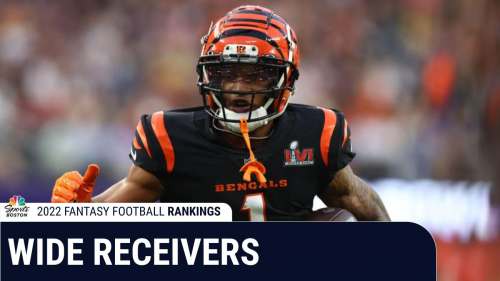 2022 Dynasty Fantasy Football Rankings: Wide Receiver Tier