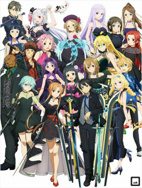 Sword art online characters season 1-3 Tier List (Community Rankings ...