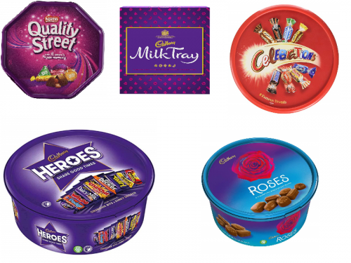 Create A British Chocolate Selection Boxes Tier List Tiermaker