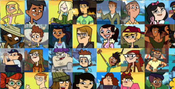 Total Drama Island Characters List