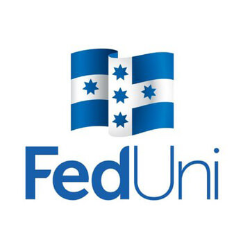 Federation University Australia. Nargiz Sultanova Federation University Australia. Your Bourse logo.