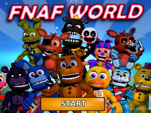 Create a FNAF World Ultimate Character Roster Tier List - TierMaker