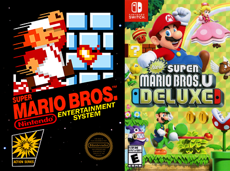 SUPER MARIO SERIES visual data 8