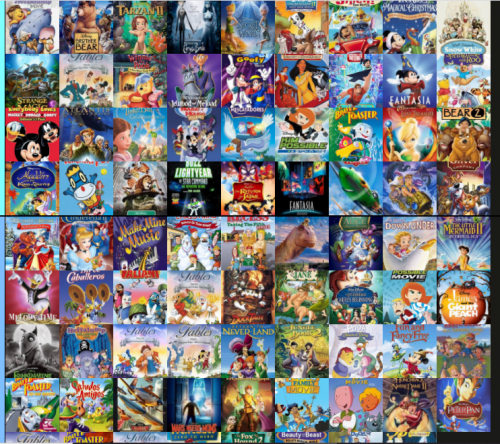 Create a more than 270 animated films from multiple studios Tier List ...