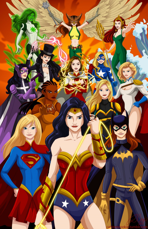 Create a Female DC characters Tier List - TierMaker