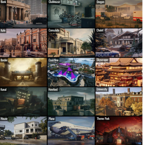 Create a Best R6 Ranked Maps Tier List TierMaker