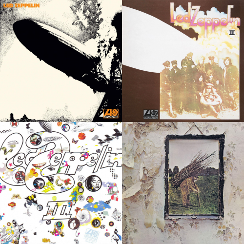 Create a Led Zeppelin Album Covers Tier List - TierMaker