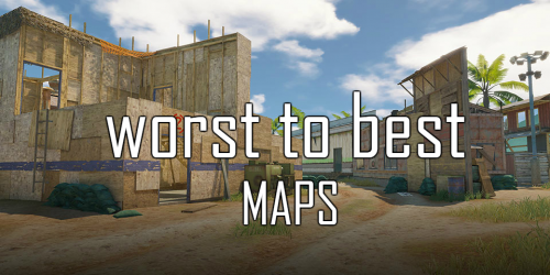 Create A Cod Mobile Maps Tier List Tiermaker