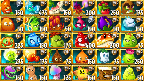 PvZ 2 plant tier list by look!