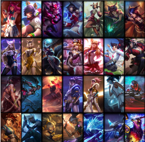 Create a LoL Females (all skins) btt Tier List - TierMaker