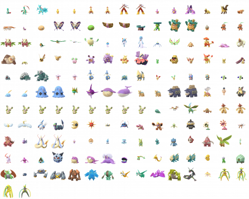 My Hoenn shiny tier list