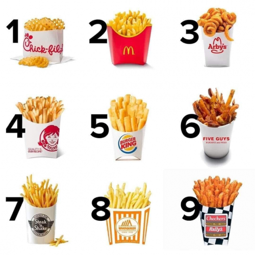 Create A Fries Tier List TierMaker