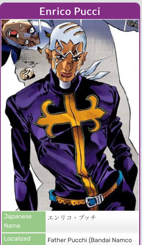 Jojo localized names Tier List Rankings) TierMaker