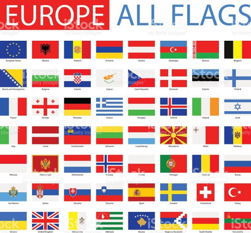 Create a Europe Flags Complete Tier List - TierMaker