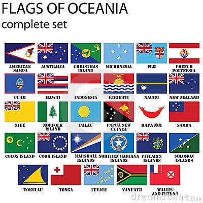 Create a Oceania Flags Complete Tier List - TierMaker