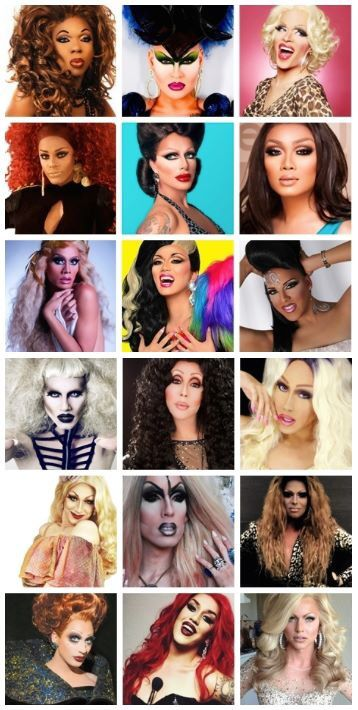 Create a Rupauls Drag Race All Top 3 & 4 Queens Tier List - TierMaker