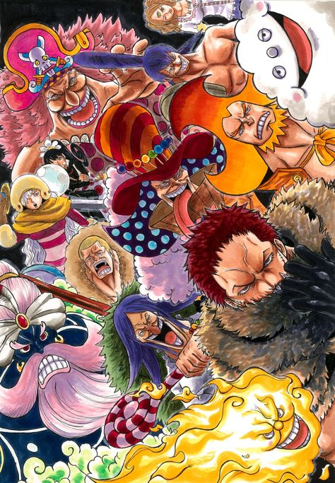 Big Mom pirates - Credits: One Piece Life Facebook group Tier List ...