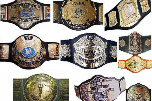 Create a WWE Every Championship Belt Tier List - TierMaker