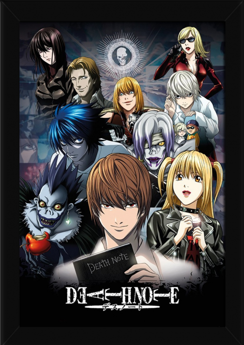 Death note personagens em promoção