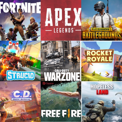 Create a Battle royale games Tier List - TierMaker