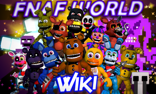 Create a FNAF World Ultimate Character Roster Tier List - TierMaker