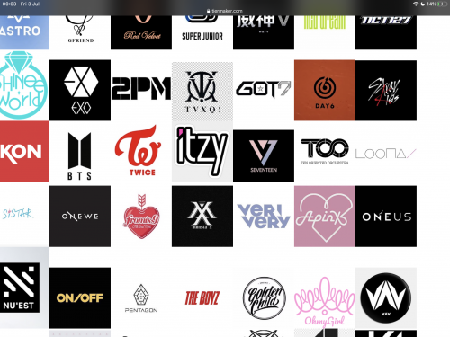 kpop group logos 2022
