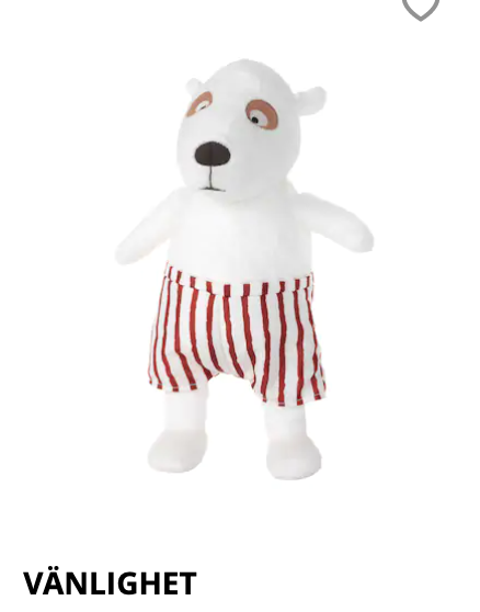 ikea soft toy dog