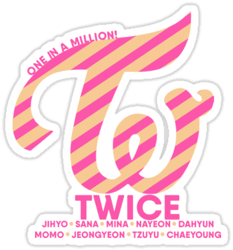 I made the twice logo on excel. : r/twice