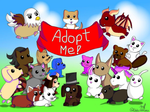 Фото единорога из adopt me