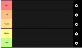 Create a Ranking of RPG Maker LPers Tier List - TierMaker